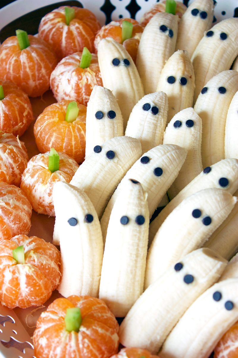 Fun and Healthy Halloween Snack Tray - Super Healthy Kids