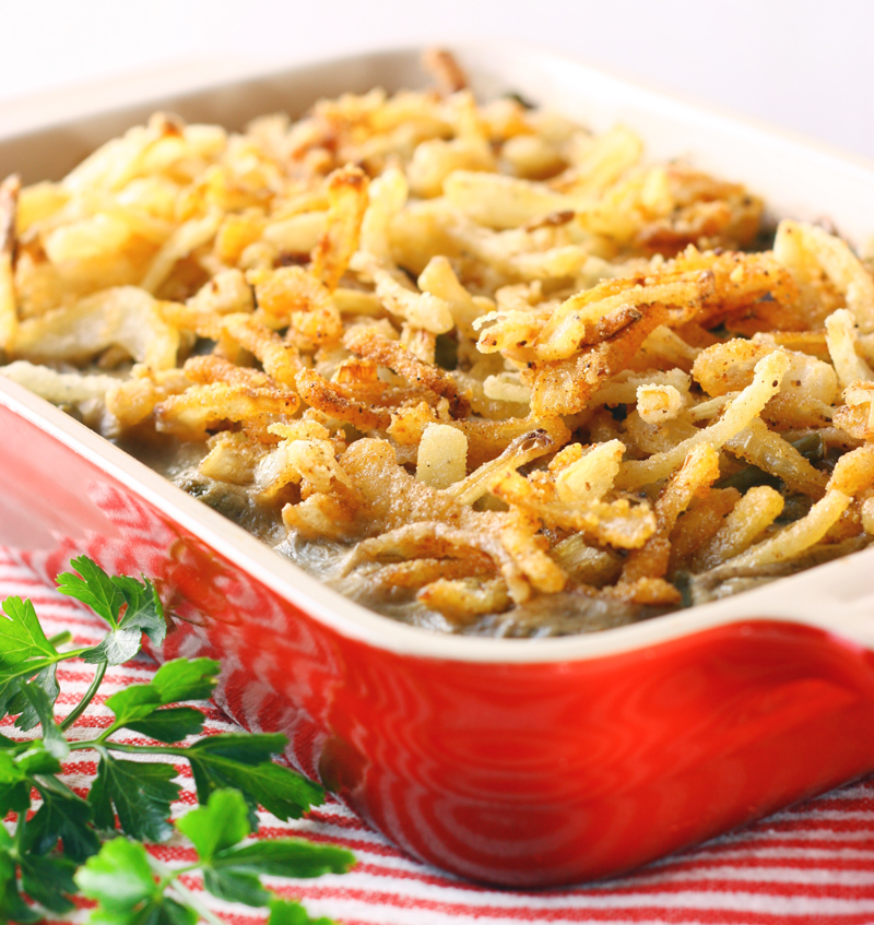 Gluten Free Dairy Free Green Bean Casserole - Flo And Grace